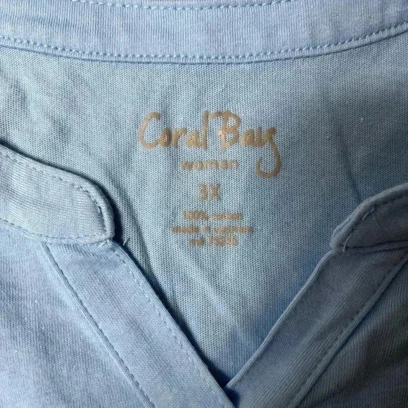 Coral Bay Tee Shirt size 3x - Picture 2 of 3